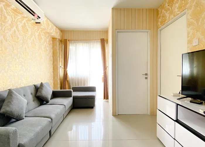 Homey And Comfortable 2Br Grand Sentraland Karawang Apartment By Travelio